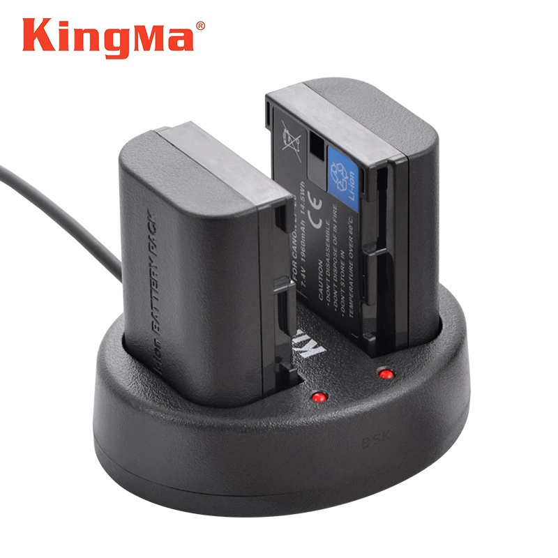 Power code LP-E6 battery is suitable for Canon camera EOS R 5D4 70D 6D 5D3 5d2 5DSR 6D2