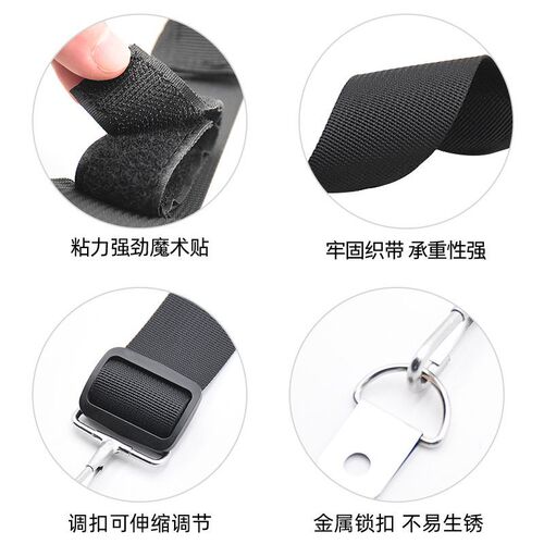 Lure car-mounted fishing rod holder, in-car rod tying equipment, SUV/MVP/RV/minivan universal Lua fishing rod holder