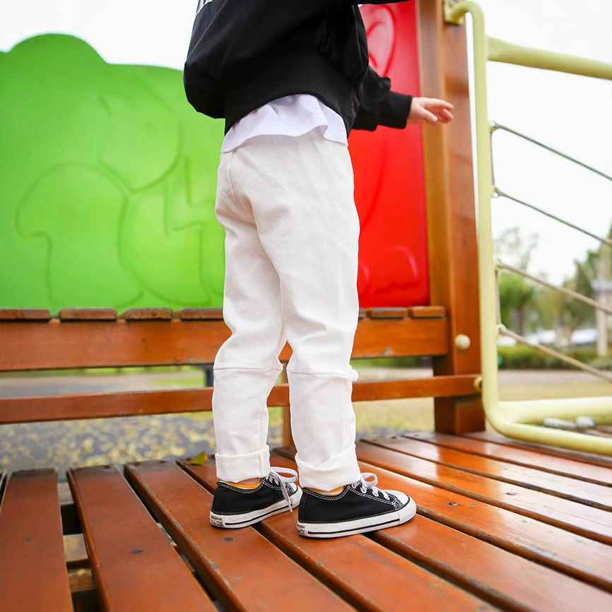 Autumn children's trousers, elastic pencil for men and women, Korean style