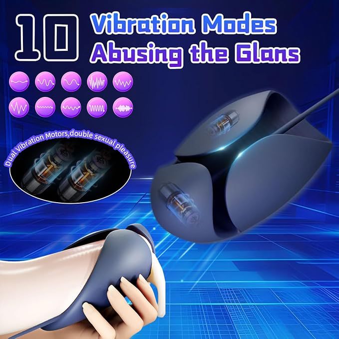 Vibrating Urethral Training Device for Men, Silicone Button-Control Desensitization Toy — detail image 9