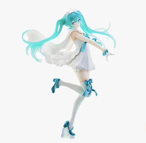 Фигурка Hatsune Miku, ПВХ, ~23 см — варианты Sakura и Cinderella в коробке
