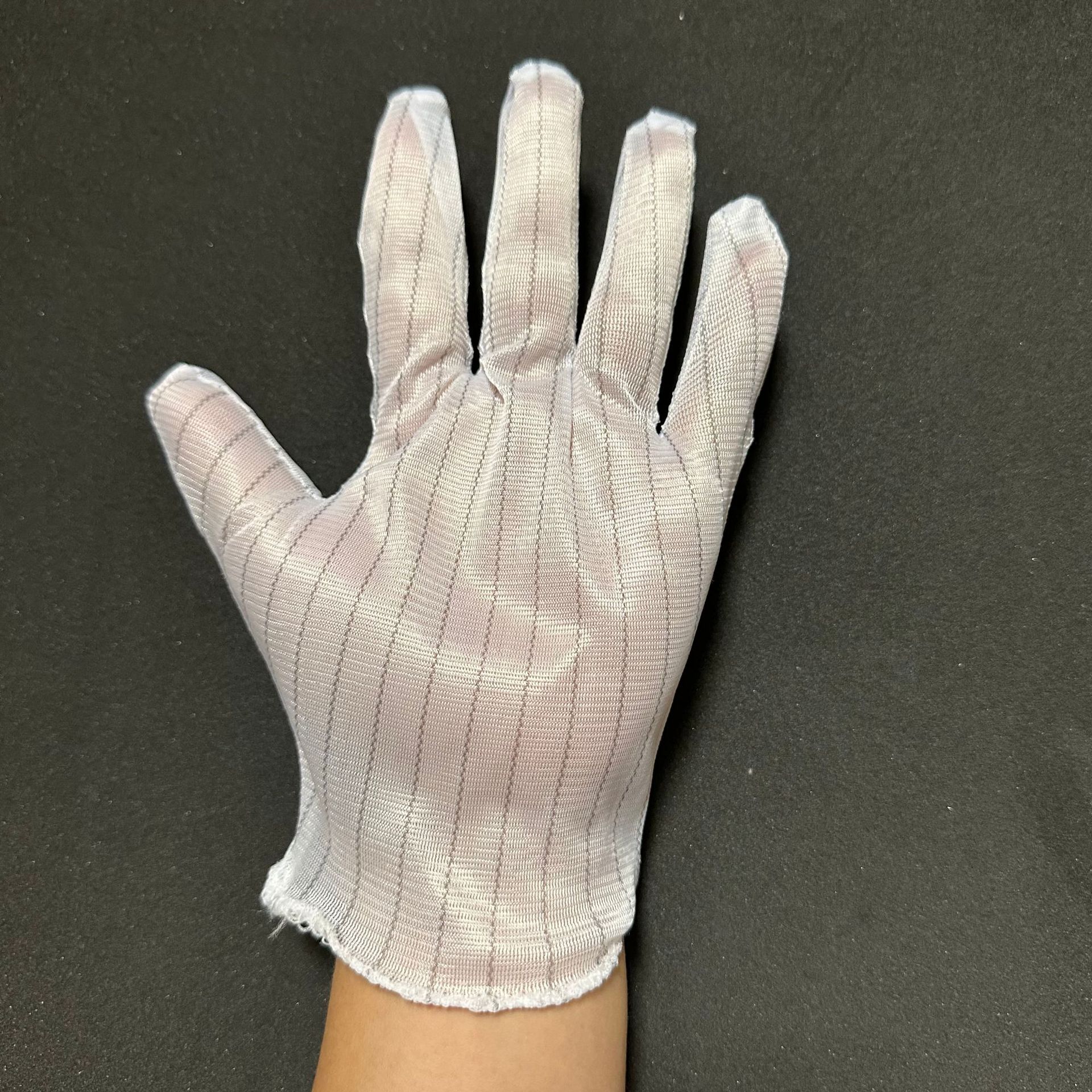 Guantes blancos de seguro laboral, inspección gruesa, juego literario, etiqueta, trabajo, cuentas, jersey de algodón puro, guantes de algodón de jardinería de calidad