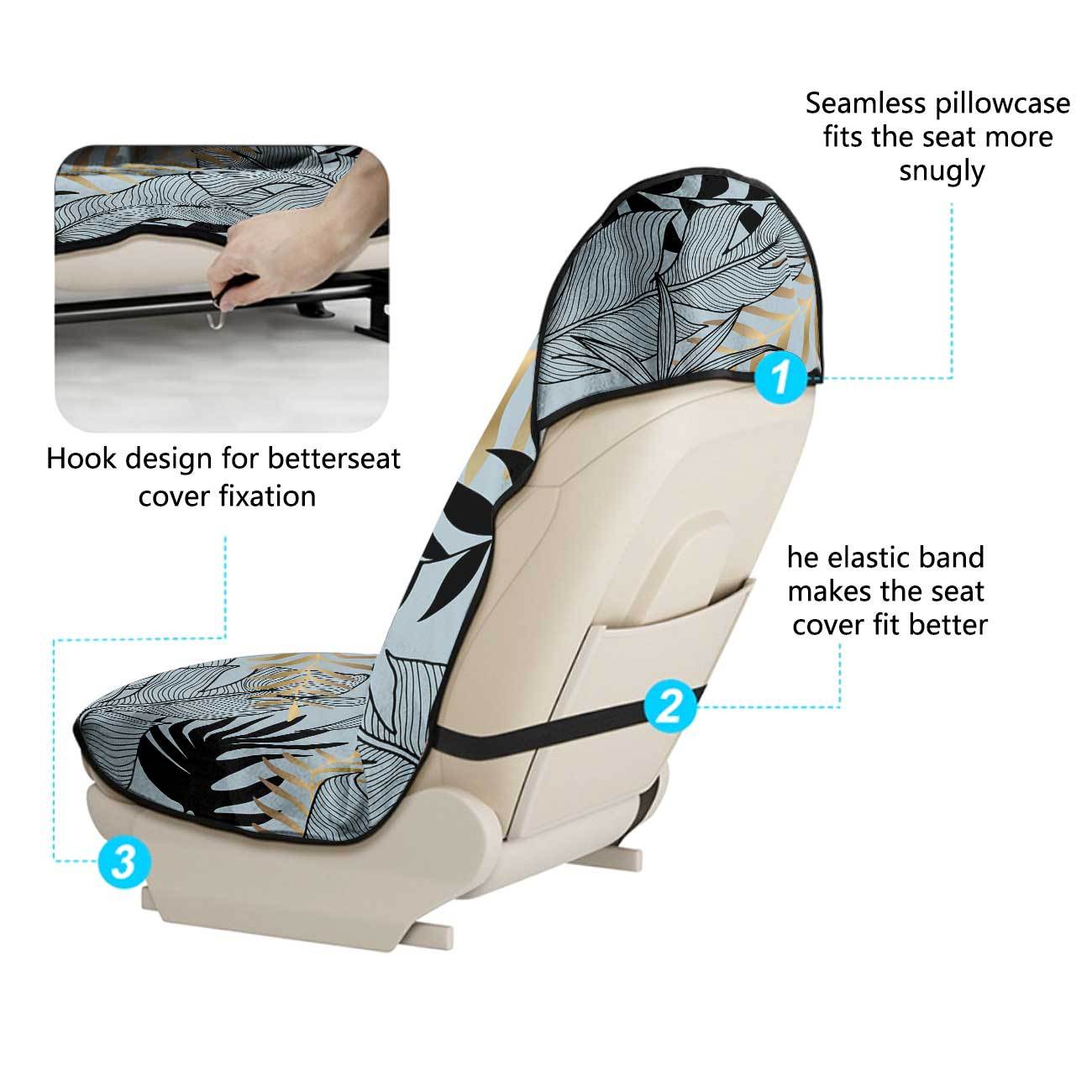 Car seat towel cover front seat protector suitable for gym and exercise, universal for all seasons, car use 132