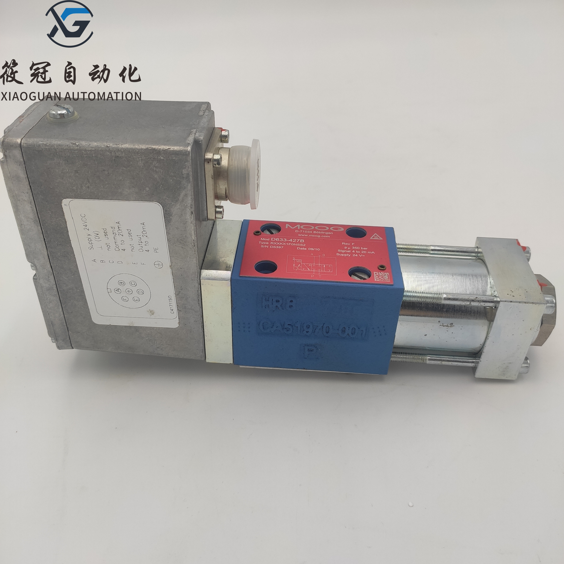 D633-427B美国穆格伺服阀MOOG原厂原装有库存