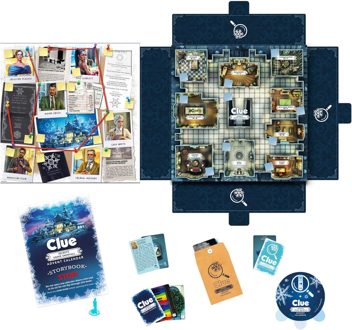 EXIT Unsolved Crime Calendario dell'Avvento – Escape Game Calendario dell' Avvento con 24 puzzle | lingua tedesca