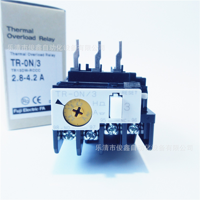 议价！日本原装富士热过载继电器TR-ON/3 热保护2.8-4.2A
