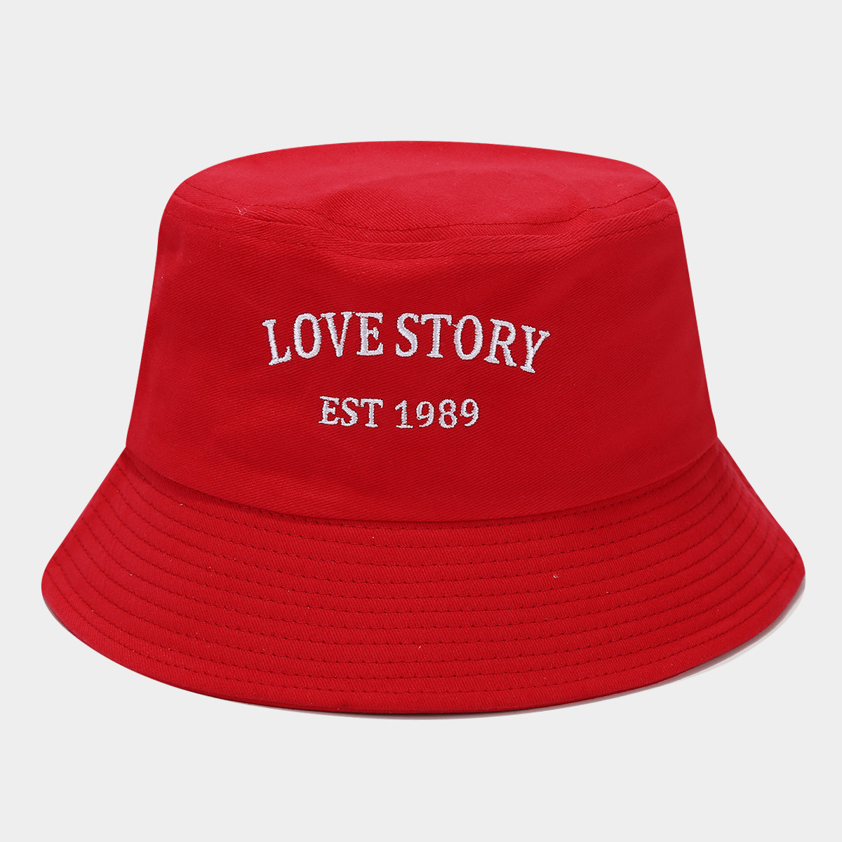 Moda europea y americana letras bordadas sombrero de pescador mujer verano al aire libre versátil sombrero de sol sombrero de sol para hombres sombrero de bañera protección solar image 10