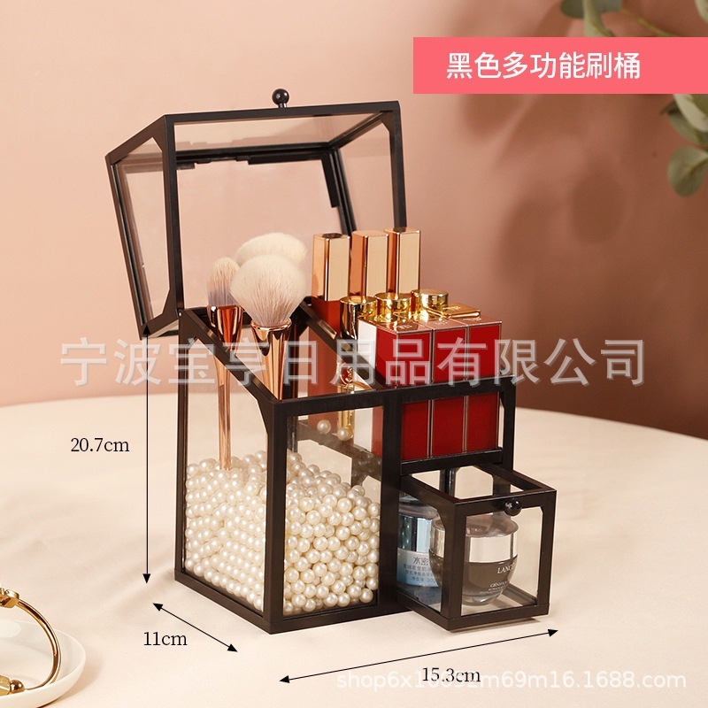 블랙 클래식 브러시 배럴 (진주 없음)