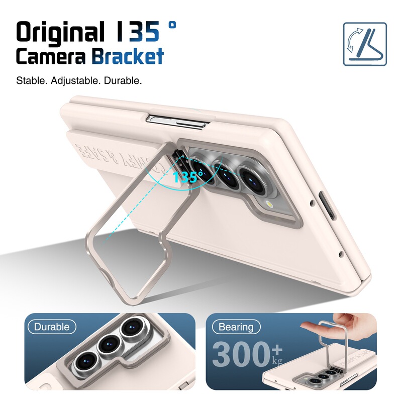 Samsung Z fold7 携帯電話ケース、磁気ヒンジシェル、フィルム一体型ブラケット、リストバンド、fold6/5/4 保護カバーに適しています。|undefined