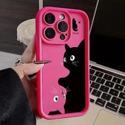 Personalized Cat Case for Apple iPhone 13 Pro Max 14 Plus Cartoon Soft Case 15 Cute iPhone xs Max Personalized