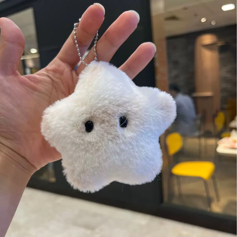 スタースタイルのきしむ小さなペンダント人形学生スクールバッグバックパックペンダント親友やカップル向けの無料クレーンゲームおもちゃ|undefined