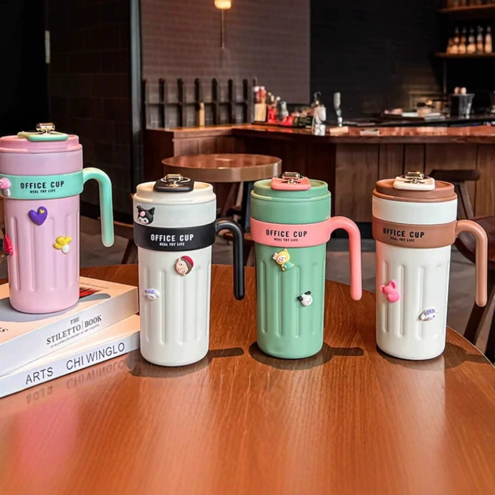 Трансграничная 316 интеллектуальная визуальная тепловая чашка из нержавеющей стали большой емкости портативный ремешок для ремешка многоцветная подарочная чашка для воды оптом