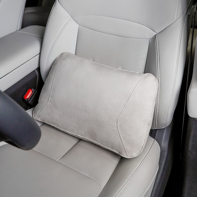 Suitable for Xpeng X9 Headrest and Cushion Modification, Lumbar Support Seat, Thickeneded Soft Neck Pillow and Lumbar Support Interior Modification