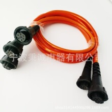 定制6芯7芯線纜剪枝機電源線綠籬機連接線園林電動割草機電源線