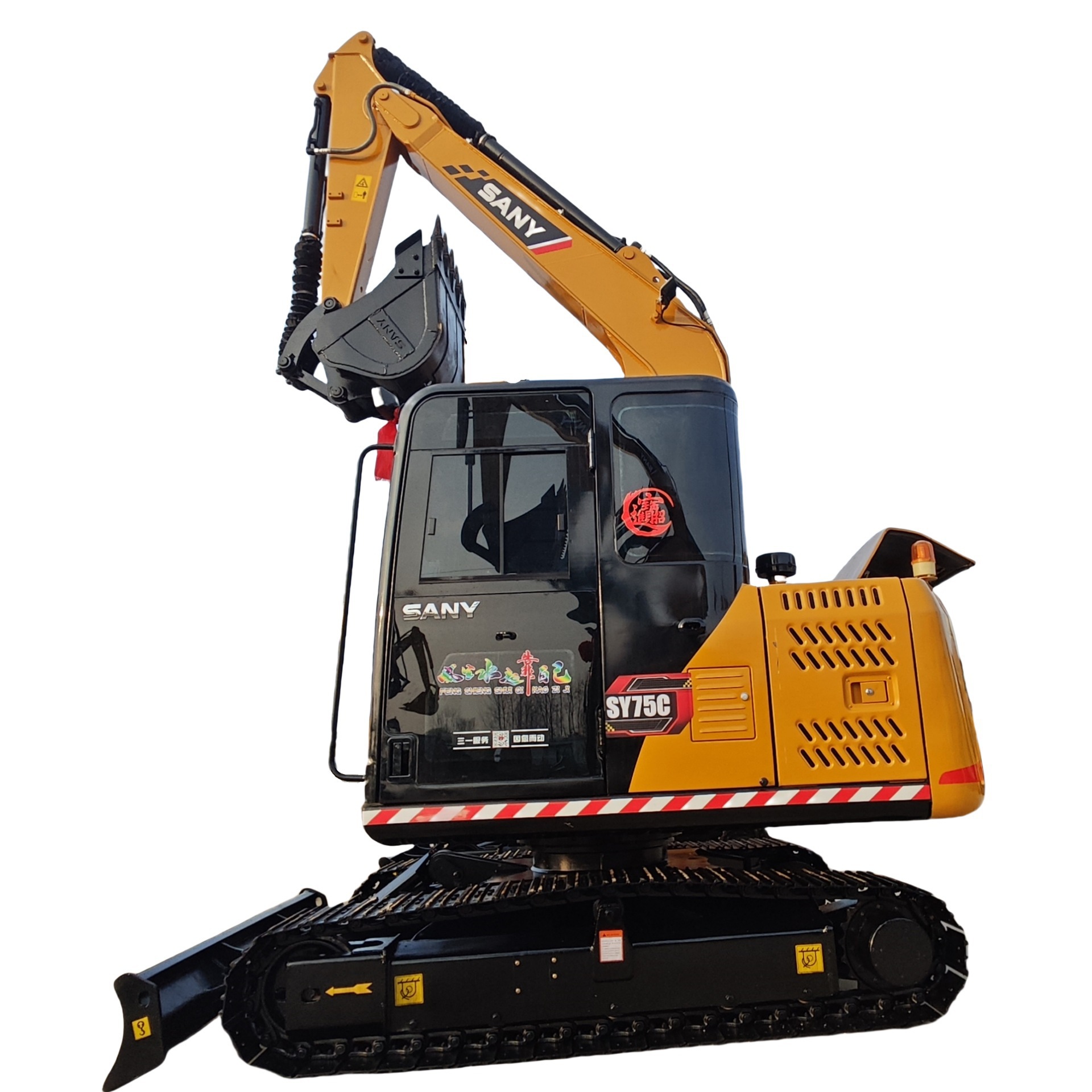 二手履带式挖掘机状况良好二手挖掘机三一75C