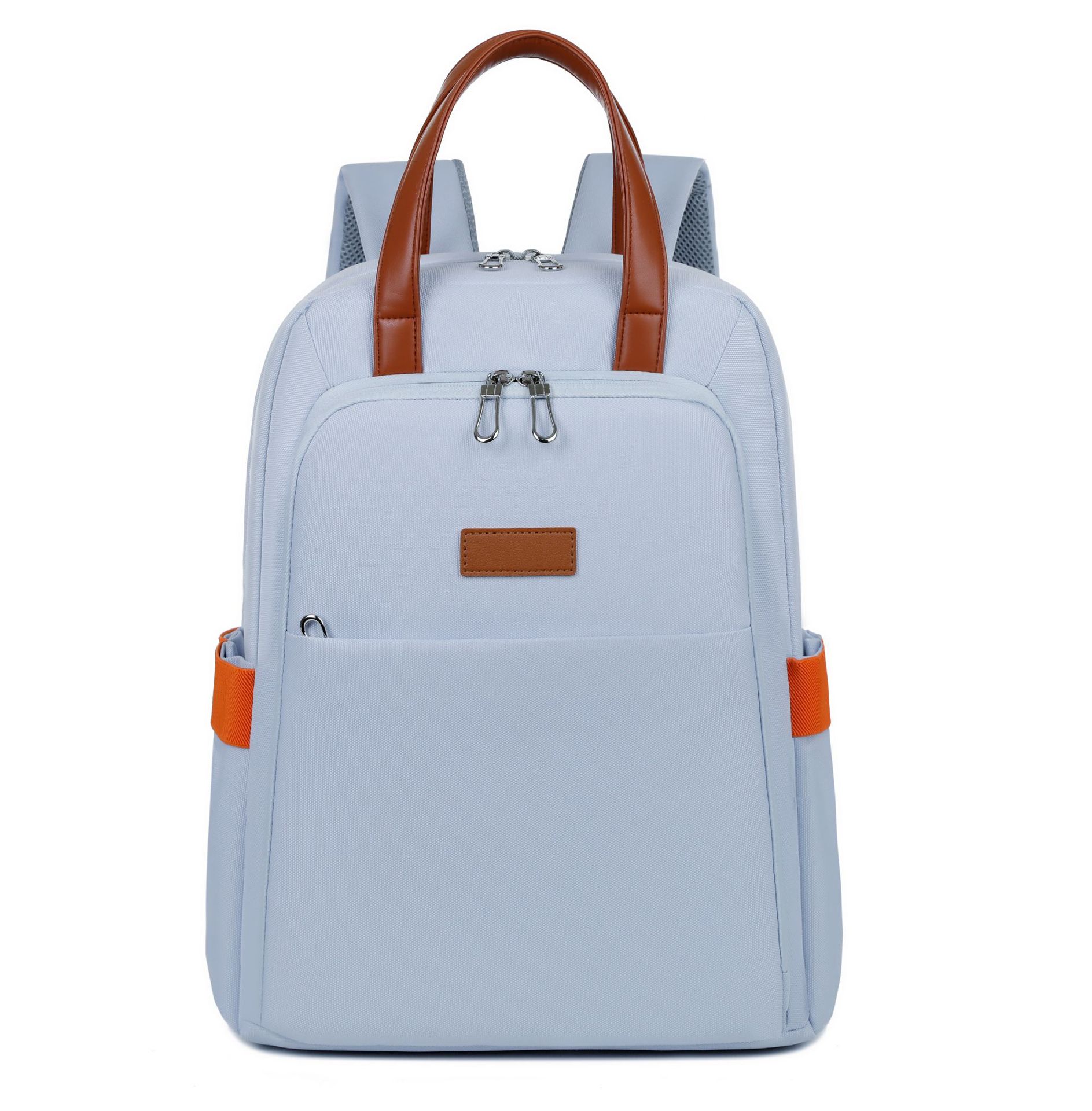 High-end women's backpack, men's Oxford fabric, large-capacity, multi-functional, durable and fashionable business backpack details Picture