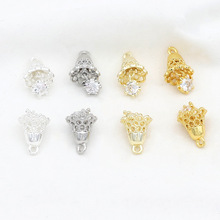 18K���ɫ���U�ջʹ��}�Q��K���� diy������Ʒ���D178