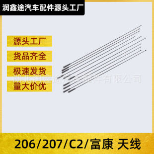 Applicable Dongfeng Peugeot 206 Antenna Logo 207 Hatchback Citroen Fukang C2 Car Antenna Rod