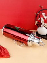 传统手提怀旧热水瓶复古婚庆开水瓶老式中国风保温壶茶瓶铝壳新品