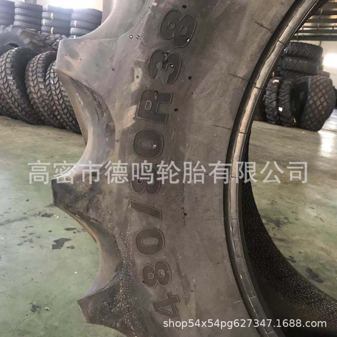 Patrón de espiga de neumático radial agrícola 480/80R38 neumático de tractor 18.4R38