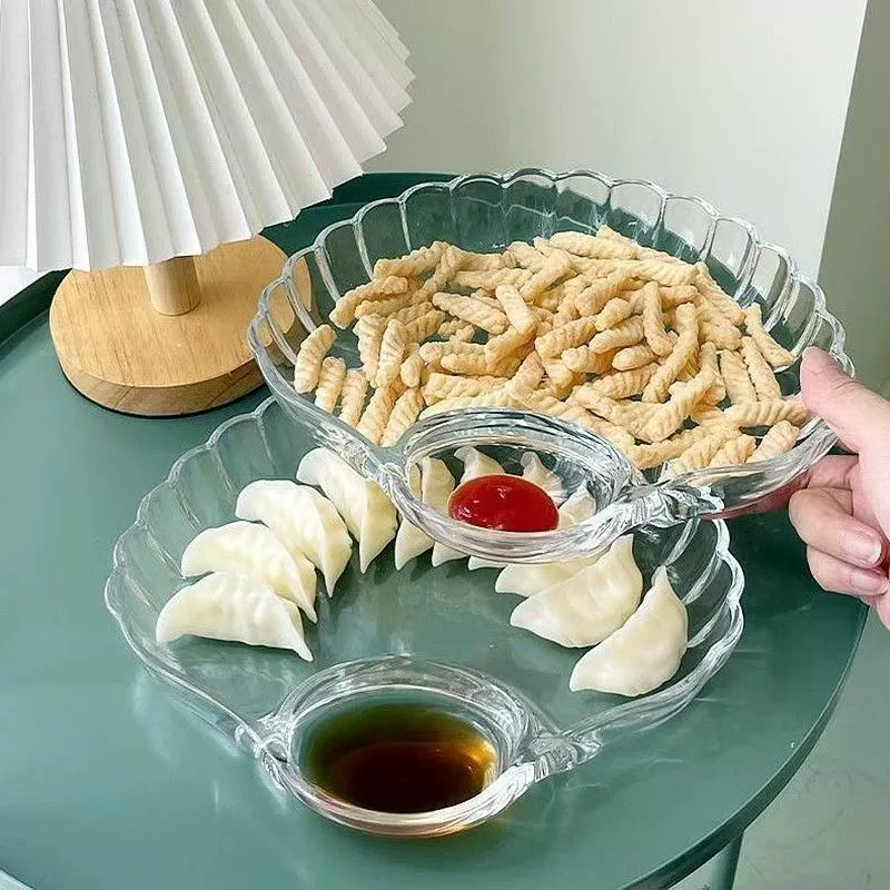 Новая домашняя ракушка для пельменей специальная тарелка с окунанием веерообразная салатница