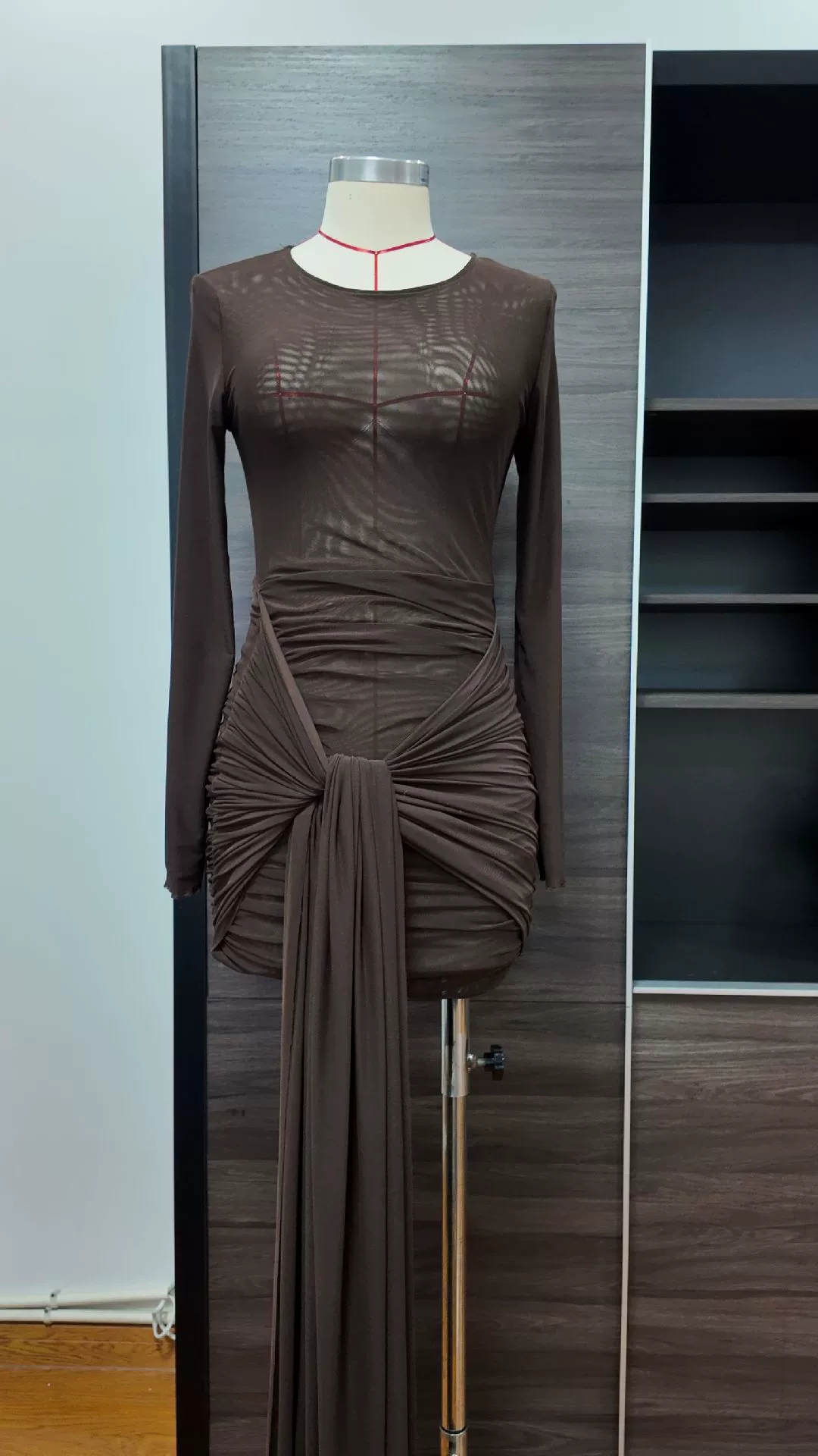 Пляжное платье женское из сетки, MK24131, прозрачный летний накидка, S/M/L, разные цвета