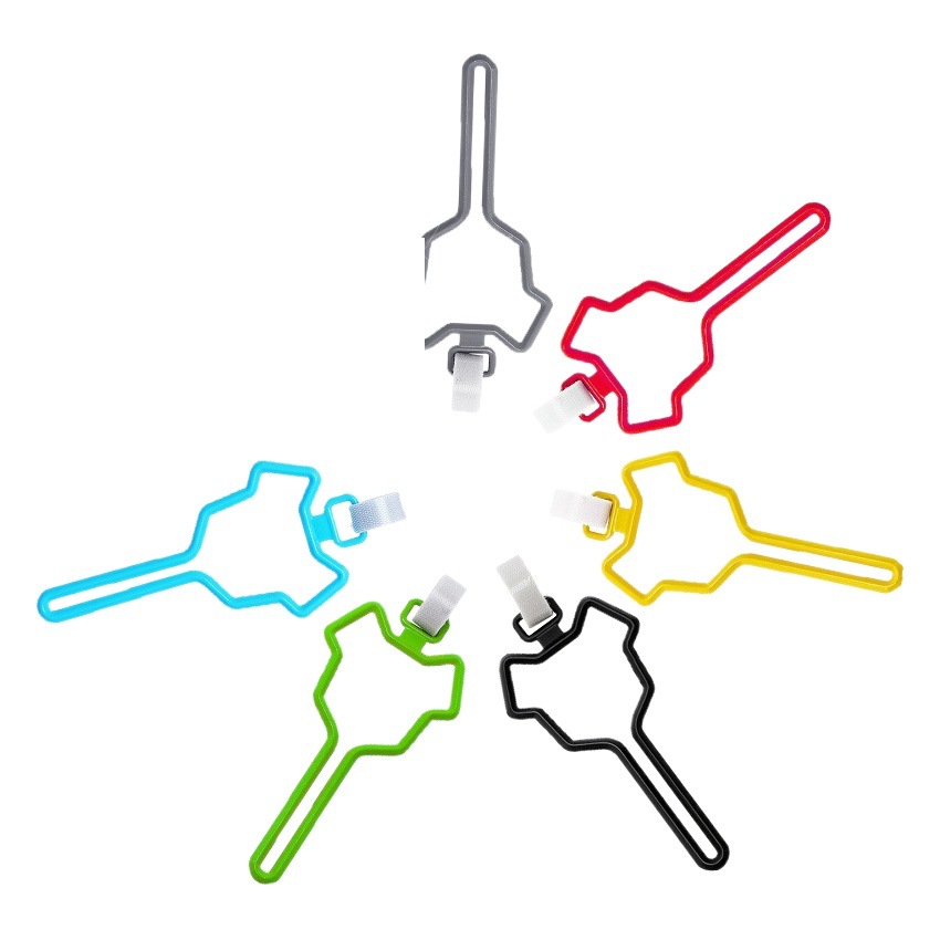 En stock al por mayor bolsa de inodoro dispensador bolsa de inodoro titular bolsa de mierda clip se puede fijar bolsa de basura para mascotas clip de manos libres