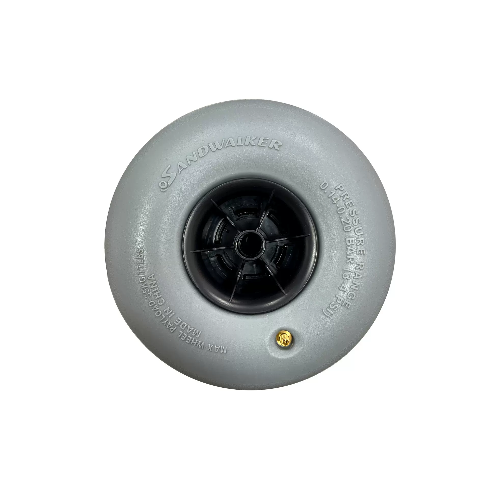 厂家专供10英寸PU充气轮 充气沙滩轮 沙滩推车皮划艇推车 替换轮