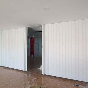 Supply Tianjin wuqing district PVC folding door partition door crystal shutter door