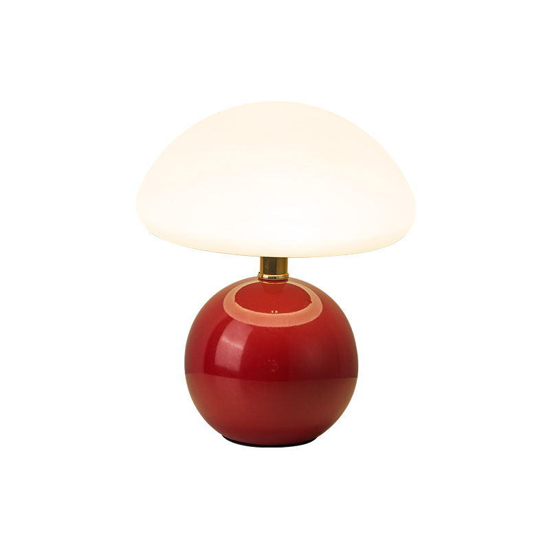 Dayuan lámpara de mesa de jardín moderna simple caliente seta lámpara de noche faro escritorio dormitorio lámpara de noche Zhongshan lámparas