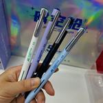 点石DS-0193悬镜中性笔黑色双珠速杆科技刷题创意练字考试笔