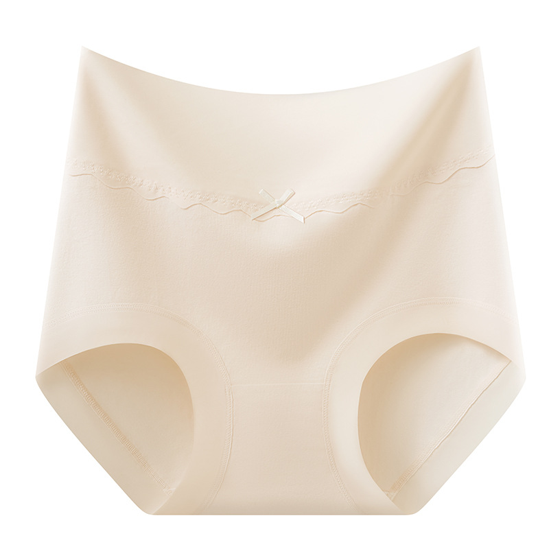 40 piezas de algodón fino ~ Clase A algodón algodón 7A grado antibacteriano entrepierna nueva cintura alta abdomen ligero levantamiento de cadera ropa interior de mujer sin costuras