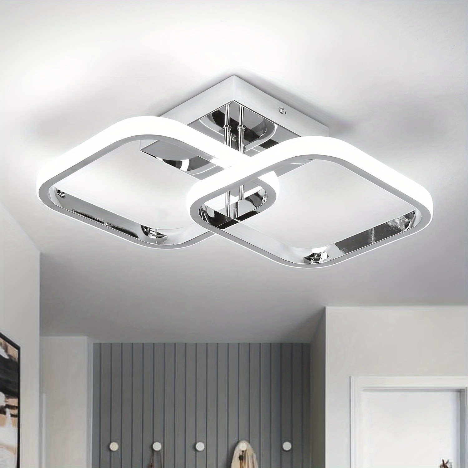 Transfronterizos dedicados LED lámpara de techo lámpara de sala de estar iluminación nórdica moderna minimalista dormitorio comedor pasillo lámpara de techo