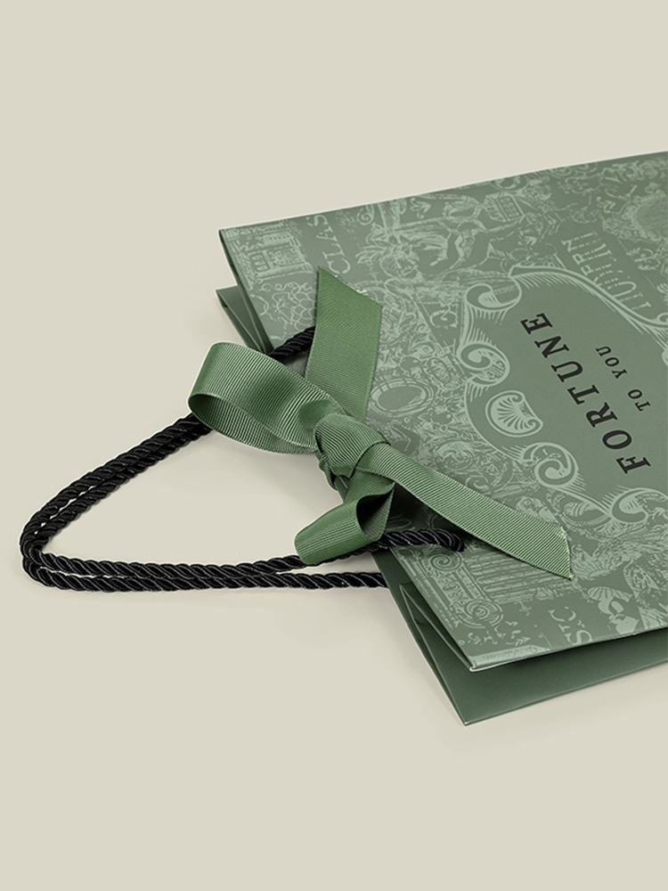 Bolsa de regalo de lujo ligera tienda de ropa bolsa bolsa de mano bolsa de compras bolsa de papel regalo bolsa de embalaje personalizada