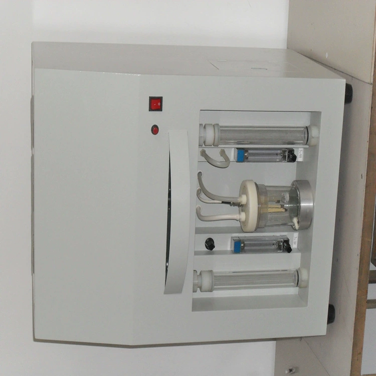 Микрокомпьютерный кулоновский измеритель серы тяжелой нефти