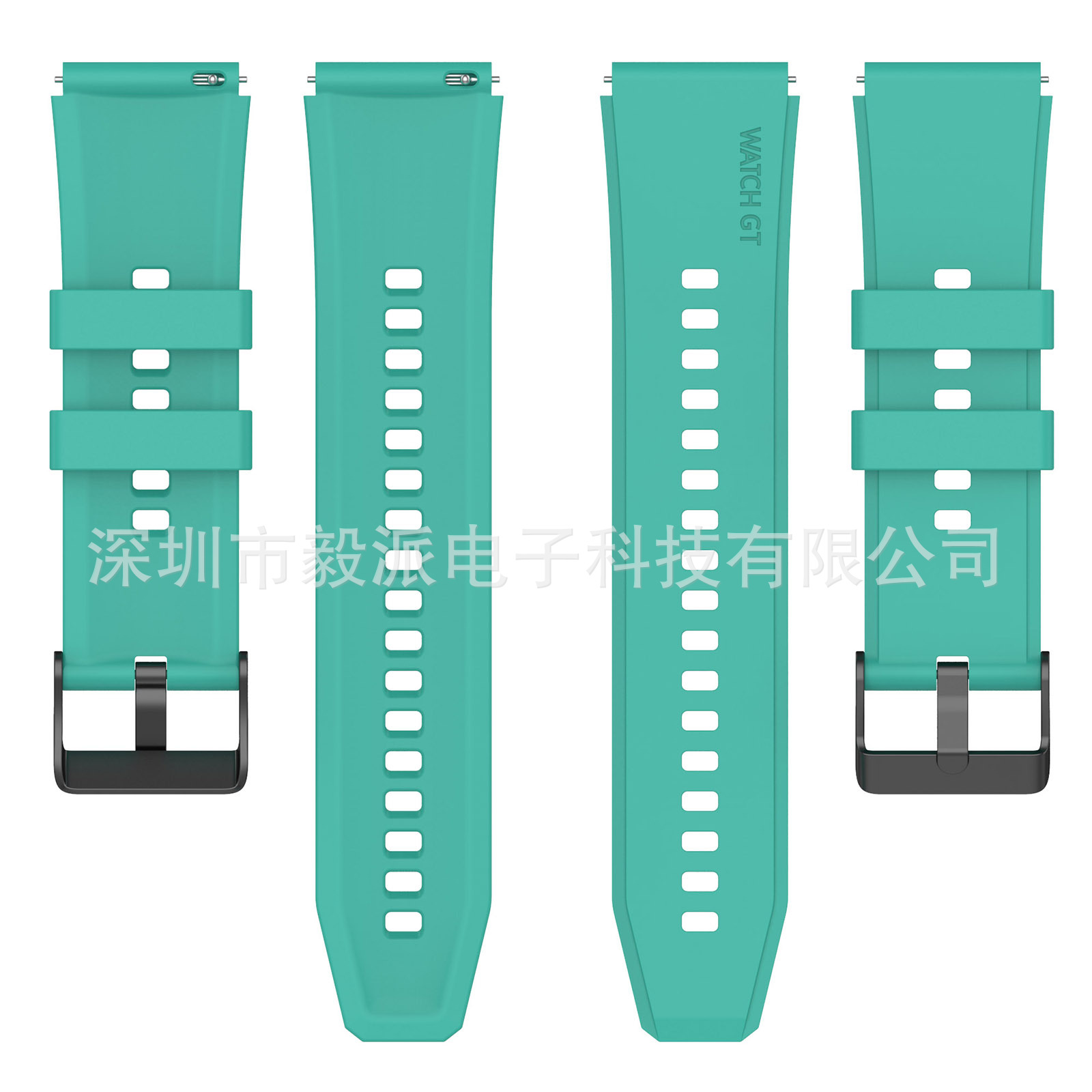 Adecuado para xiaomi reloj S3 Correa Patriot GT8 Huawei watt4 pro paso correa de silicona