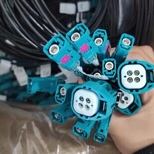 818040650电连Mini fakra四合一连接器818040651电连818014116-阿里巴巴