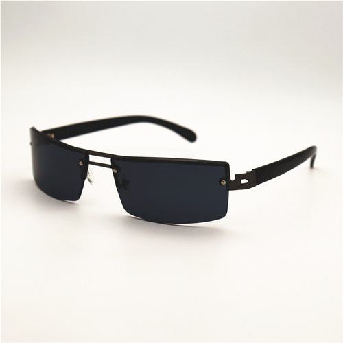 Sunglasses Wholesale Sunglasses Men's Simple Square Sunglasses Male Driver's Glasses Street Stall Supply