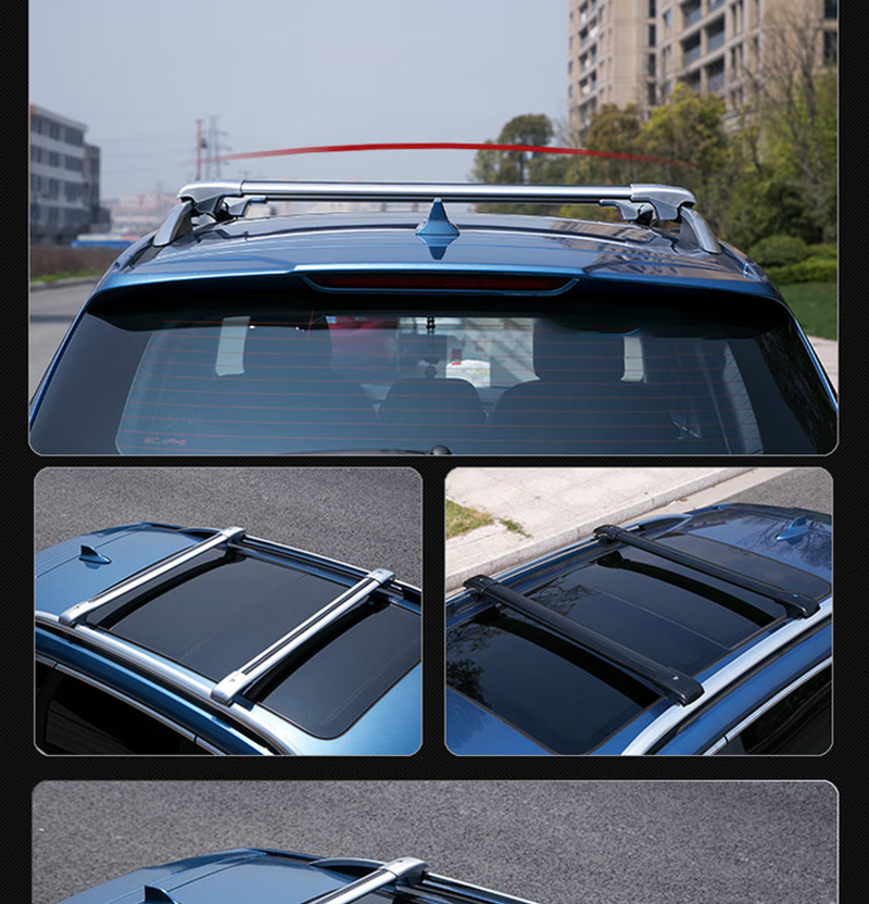Car Luggage Rack Aluminum Alloy Travel Suitcase Bicycle Rack Cross Bar Roof Rack