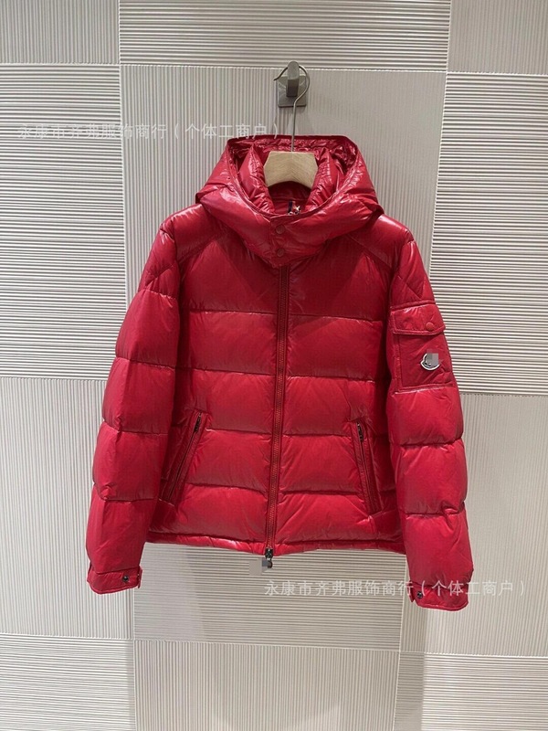 Maya Jacket 25FW Mengjia 冬用光沢のあるマヤコットンジャケット フード付き厚手暖かいジャケット 防寒ジャケット|undefined