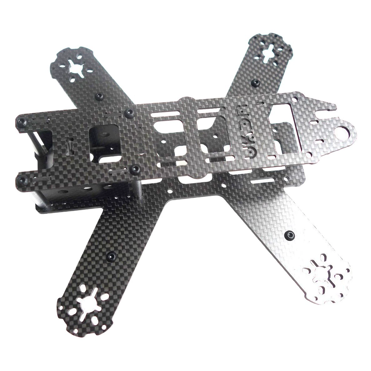 Простой яркий матовый 3K лист углеродного волокна углеродное волокно беспилотные стойки аксессуары с ЧПУ оптом