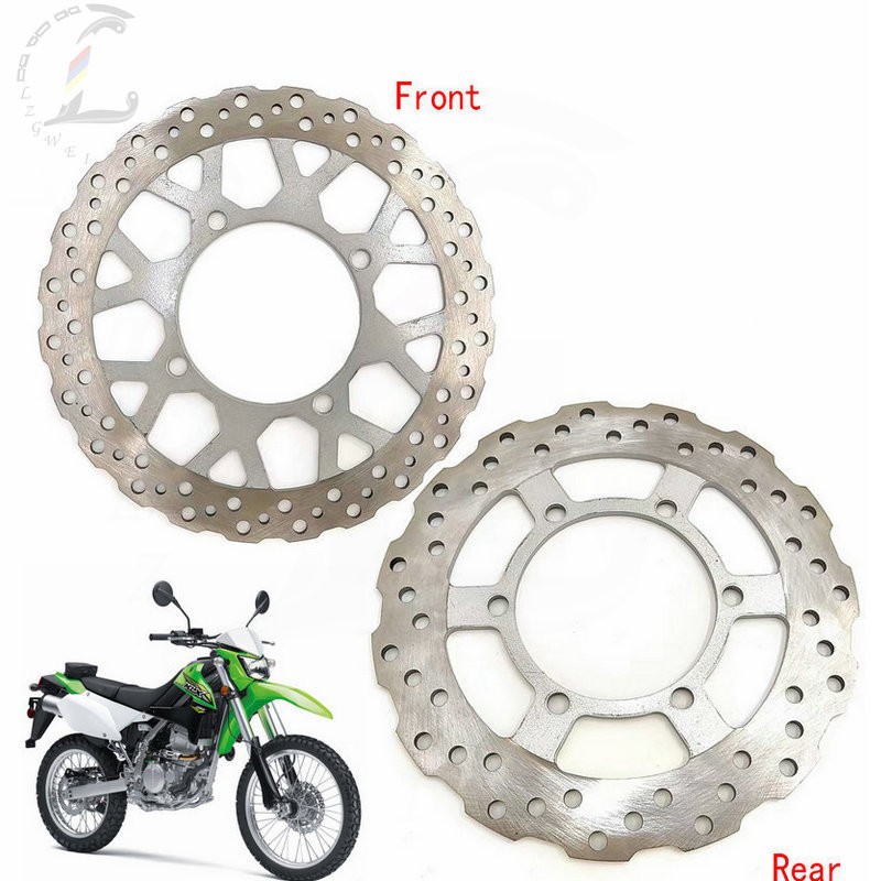 (2개) 가와사키 KLX250S 2008-2020 KLX 250 S 프론트 브레이크 디스크 리어 브레이크 디스크에 적용 가능