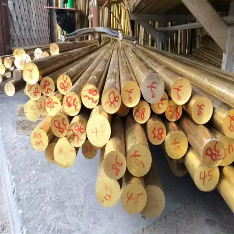 CuZn39Pb3铅黄铜棒德标CW614N黄铜棒易车走芯机铜棒C37710黄铜棒