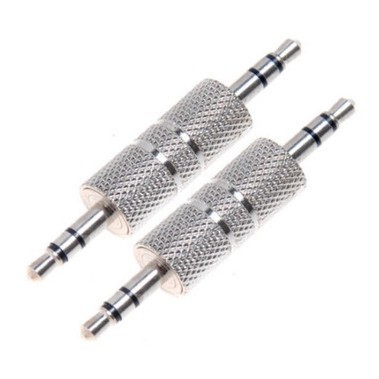 3.5 male-to-male connector 3.5 audio docking plug 3.5mm straight-through 3.5 male-to-male audio connector