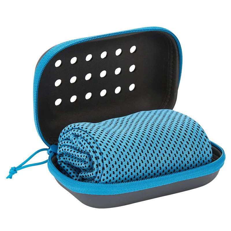 Quick-dry towel for sports, gym, badminton, cycling, running, outdoor use, ice silk cool-feel sports dry towel