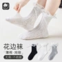 小白儿童薄款透气女童袜