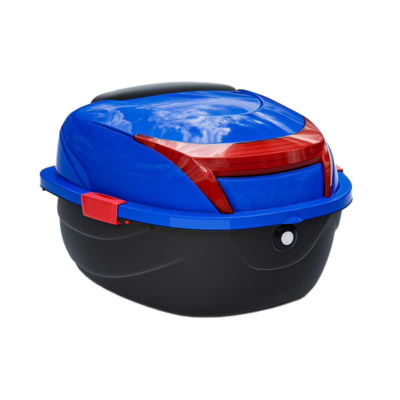 Caja de almacenamiento universal, grande y reforzada, antivibraciones, para patinetes eléctricos, patinetes y motocicletas, caja de herramientas, maletero trasero.