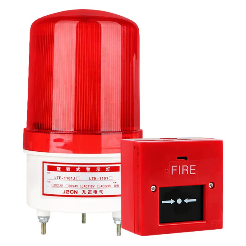 Ручная звуковая и световая сигнализация, пожарная эвакуация, ручная кнопка сигнализации, 220 В, пожарная сигнализация с одной кнопкой, связь с сигнализацией