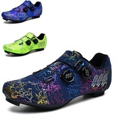 Factory Wholesale New Cross-border Locking Cycling Shoes Road Bike Bicycle Shoes Hard Sole Mountain Bike Cycling Shoes