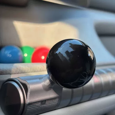 modification accessories, Cab and accessories - black-ball-head-silver-gray-base